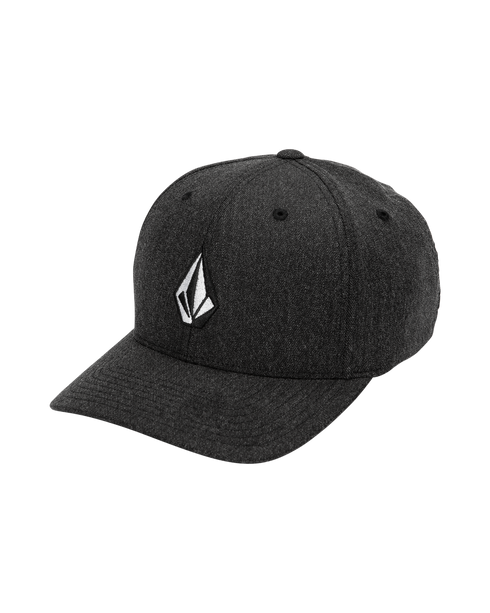 Volcom Full Stone Heather Flexfit Hat - Charcoal Heather - D5512634-CHH