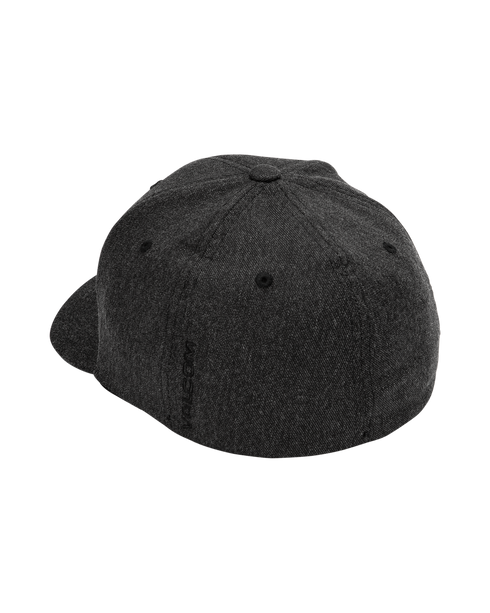 Volcom Full Stone Heather Flexfit Hat - Charcoal Heather - D5512634-CHH