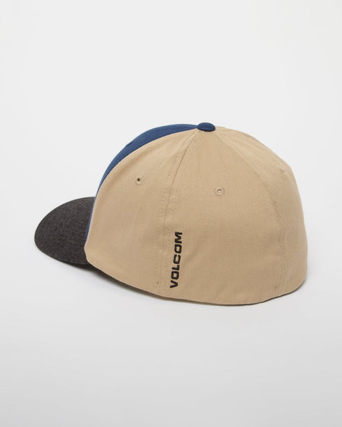 Volcom Full Stone Hthr Flexfit Hat - Dust Bowl Indigo - Streetart.fr