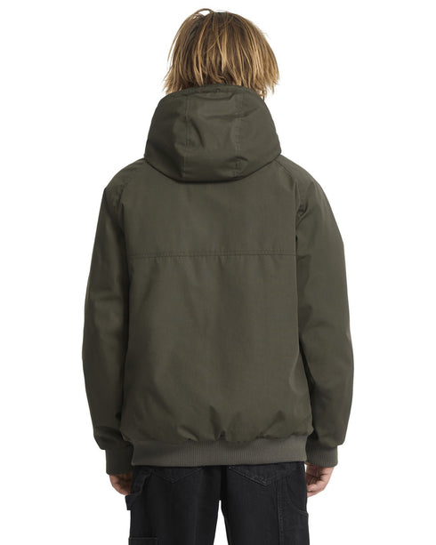 Volcom Hernan 10K Jacket - Rinsed Black - Streetart.fr
