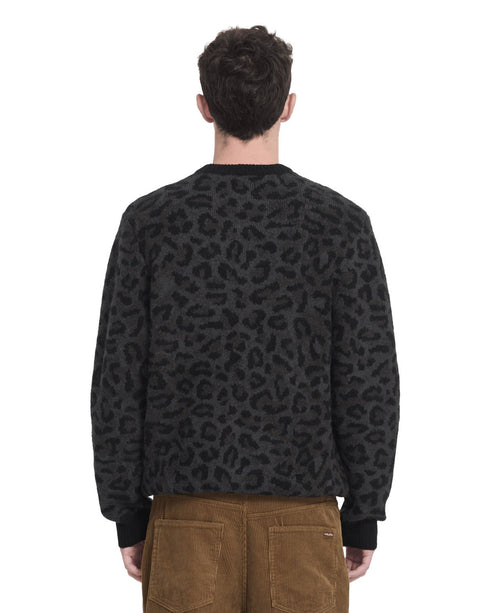 Volcom Leopold Sweater - Black - Streetart.fr