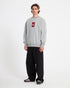 Volcom Rockout Crew - Heather Grey - Streetart.fr