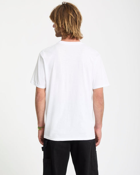 Volcom Stone Blanks Bsc Sst - White - Streetart.fr