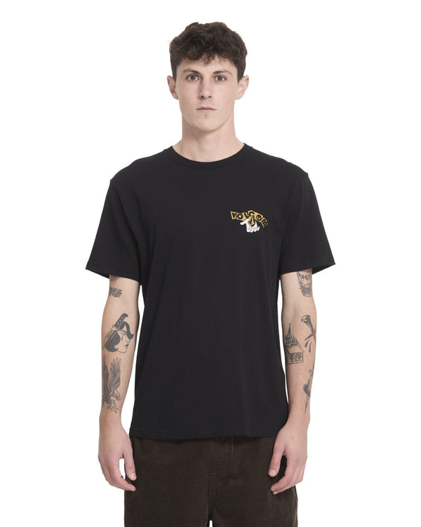 Volcom Stony Ball Bsc Sst T-Shirt - Black - Streetart.fr