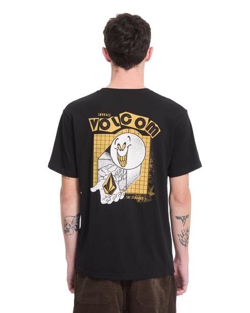 Volcom Stony Ball Bsc Sst T-Shirt - Black - A3532602-BLK