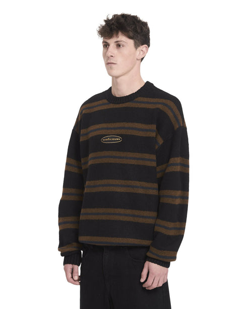 Volcom Striperstand Sweater - Black - Streetart.fr