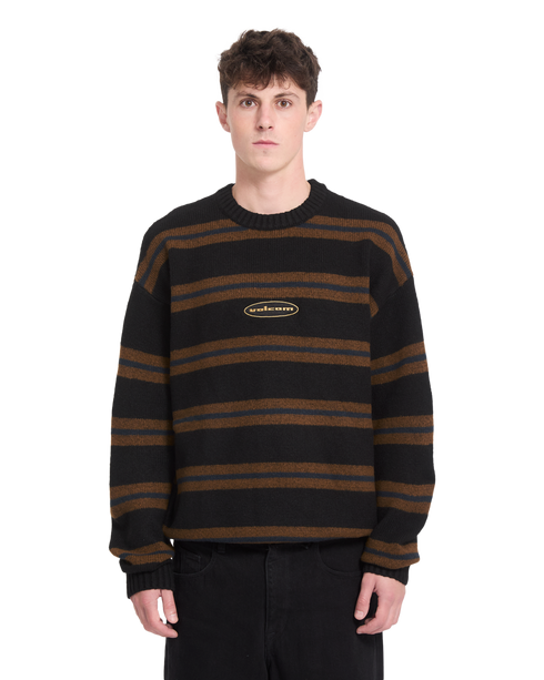 Volcom Striperstand Sweater - Black - A0732604-BLK