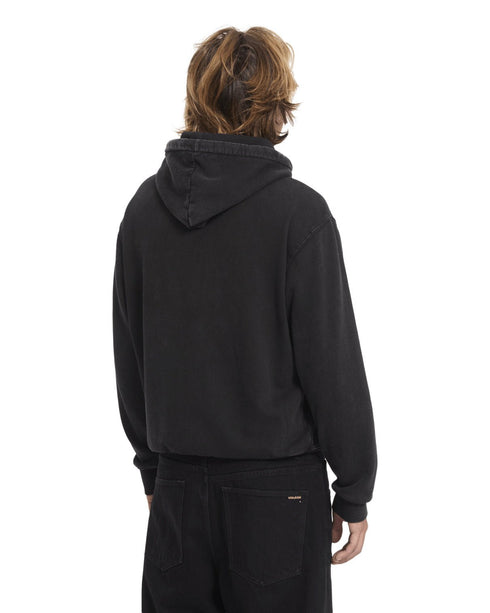 Volcom Studder Sweat Zip Hood - Black - Streetart.fr
