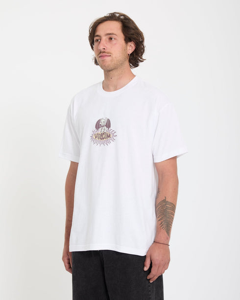 Volcom Sunster Lse Sst - White - Streetart.fr
