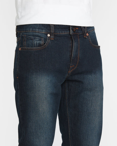 Volcom Vorta Denim Pant - New Vintage Blue - Streetart.fr