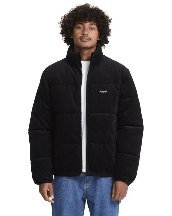 Volcom Walltz Cord Jacket - Black - Streetart.fr