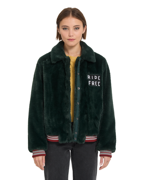 Volcom Women Fa Ozzy Jacket - Scarab - B1732605-SCB