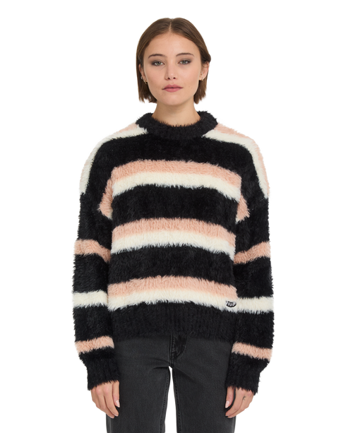 Volcom Women Hairy Up Sweater - Multi - B0732602-MLT