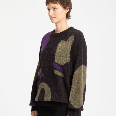 Volcom Womens Blowstone Sweater Sweatshirt - Black - Blk - Streetart.fr