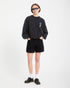 Volcom Womens Fa Mickey Mason Crew - Vintage Black - Streetart.fr
