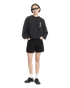 Volcom Womens Fa Mickey Mason Crew - Vintage Black — vue 5