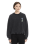 Volcom Womens Fa Mickey Mason Crew - Vintage Black — sweatshirt