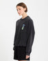 Volcom Womens Fa Mickey Mason Crew - Vintage Black - Streetart.fr