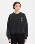Volcom Womens Fa Mickey Mason Crew - Vintage Black - Streetart.fr