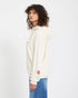 Volcom Womens Fa Mickey Mason Fleece Zip - Off White - Streetart.fr