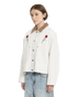 Volcom Womens Fa Mickey Mason Jacket - Off White — vue 3