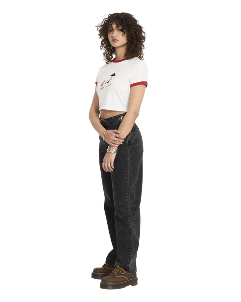 Volcom Womens Fa Mickey Mason - Off White — vue 6