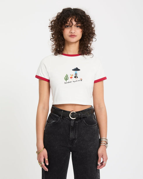 Volcom Womens Fa Mickey Mason - Off White - Streetart.fr