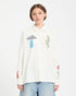 Volcom Womens Fa Mickey Mason Shirt - Off White - Streetart.fr