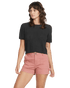 Volcom Womens Meshy Beach - Black — vue 2