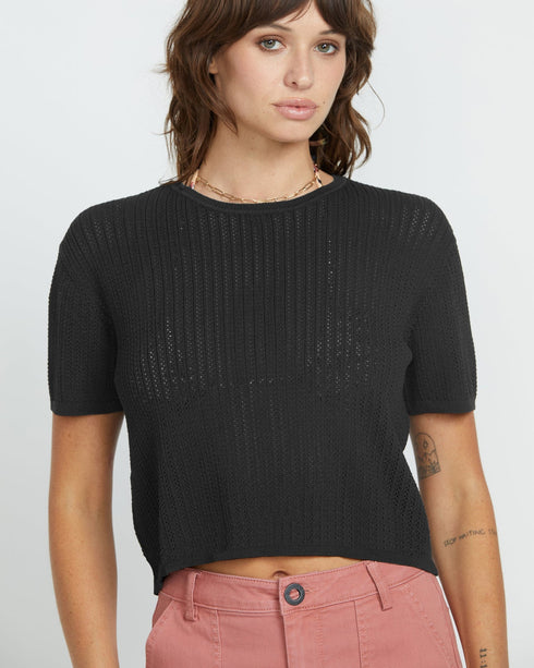 Volcom Womens Meshy Beach - Black - Streetart.fr