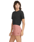 Volcom Womens Meshy Beach - Black — vue 5