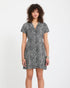 Volcom Womens Rawly Dress - Black White - Streetart.fr