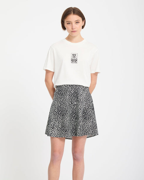 Volcom Womens Rawly Skirt Dress - Black White - Streetart.fr