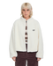 Volcom Womens Wylding Out Sherpa - Off White - B4832601-OFF