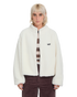 Volcom Womens Wylding Out Sherpa - Off White - B4832601-OFF