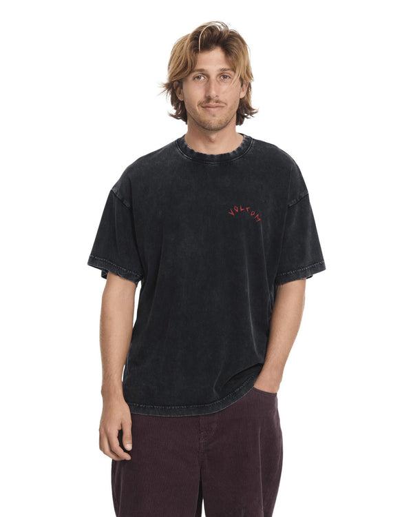 Volcom Wrong Angel T-Shirt - Light Acid Black - Streetart.fr