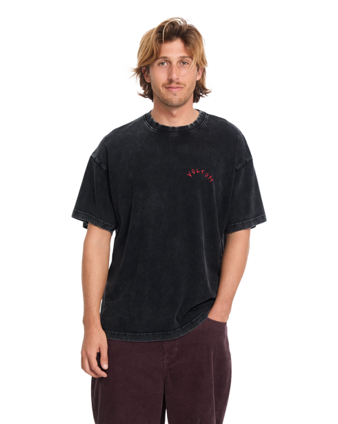 Volcom Wrong Angel T-Shirt - Light Acid Black - A4332604-LAB