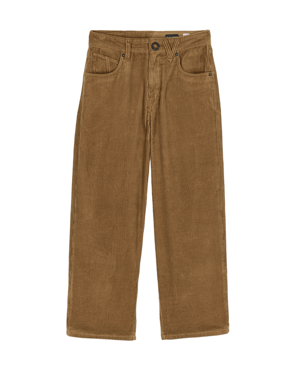 Volcom Youth Billow Cord Pant - Ermine — pantalon