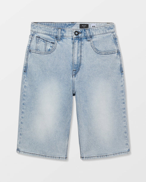Volcom Youth Billow Denim Short - Desert Dirt Indigo - Streetart.fr
