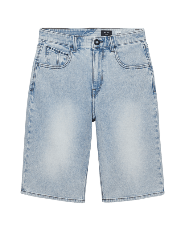 Volcom Youth Billow Denim Short - Desert Dirt Indigo