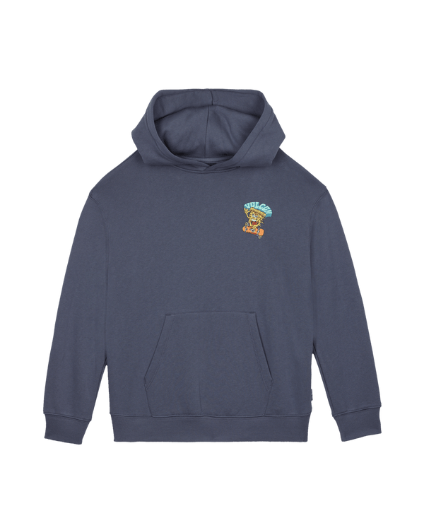 Volcom Youth Breazz Po Sweat Hood - Storm Blue — sweat à capuche