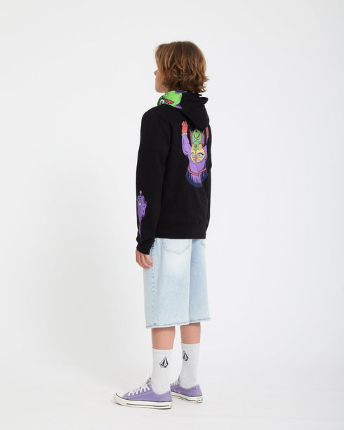 Volcom Youth Fa Ben Sanair Full Zip Zip - Black - Streetart.fr