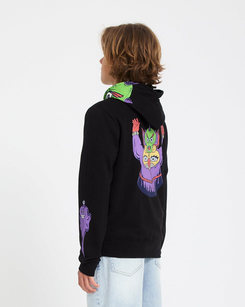 Volcom Youth Fa Ben Sanair Full Zip Zip - Black - Streetart.fr