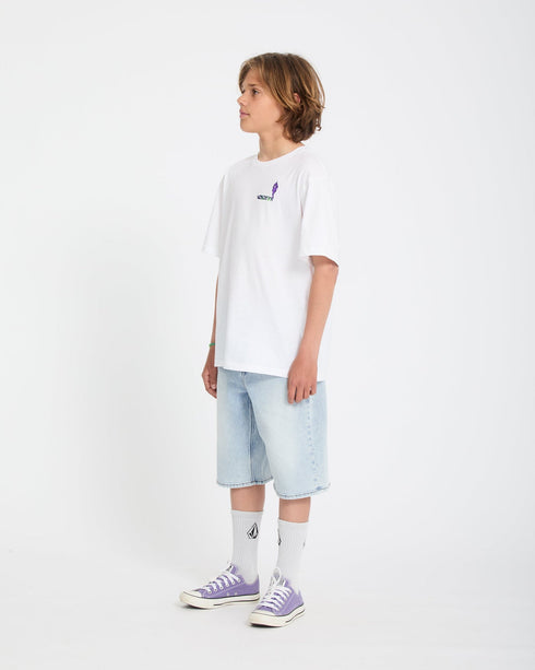 Volcom Youth Fa Ben Sanaire 2 - White - Streetart.fr