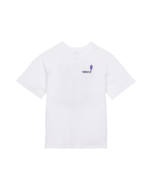 Volcom Youth Fa Ben Sanaire 2 - White — t-shirt