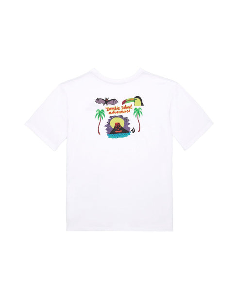 Volcom Youth Fa Ozzy 1 Sst T-Shirt - White - Streetart.fr