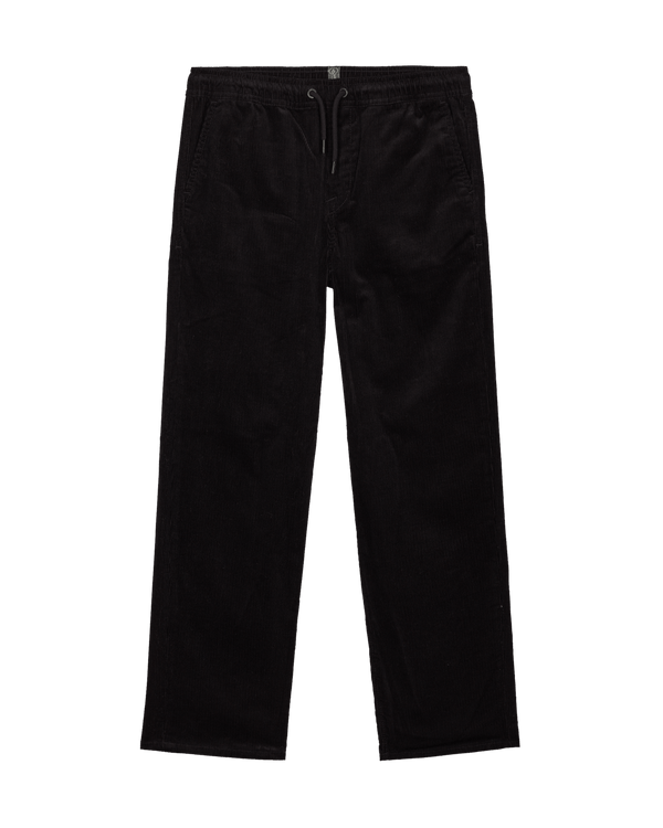 Volcom Youth Freazy Loose Cord Pant - Black — pantalon