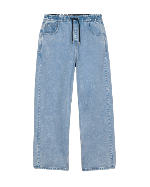 Volcom Youth Freazy Loose Ew Denim Pant - Pale Aqua - C1932600-PAQ