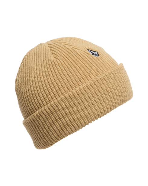 Volcom Youth Full Stone Beanie - Mustard - F5832601-MUS