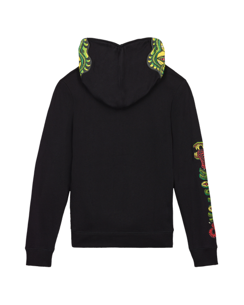 Volcom Youth Snaky Full Zip Sweat - Black - C4832601-BLK